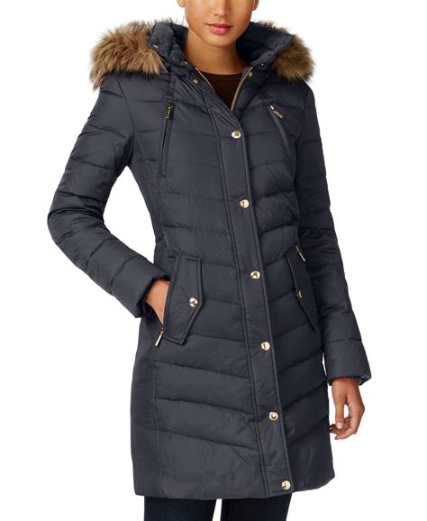 michael kors coat for women|Michael Kors women's winter coats.